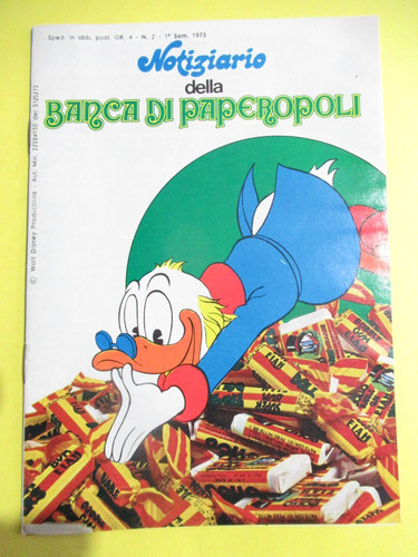Notiziario banca paperopoli - notiziario,