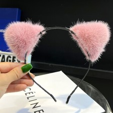 Cerchietto in vera pelliccia