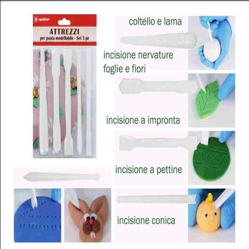 Kit attrezzi pasta - kit,