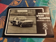Triumph Dolomite Sprint Gruppo