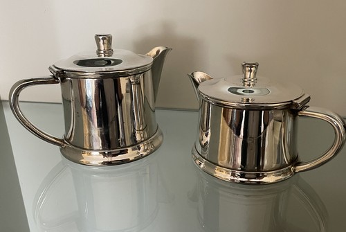 Argento 800 set teiera - 800,