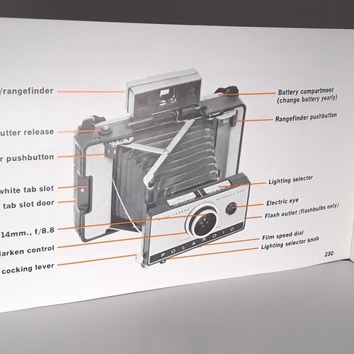 Vintage polaroid 230 instant - polaroid,