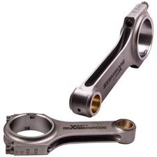 2x Biellette di collegamento fascio H per Fiat 500 Bielle Conrods ARP 2000 124mm