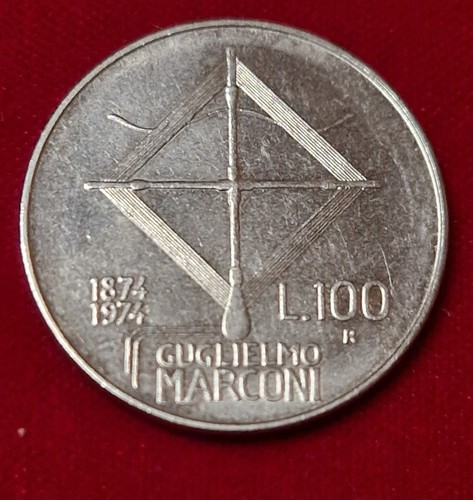 Rara moneta 100 lire - 1874, /