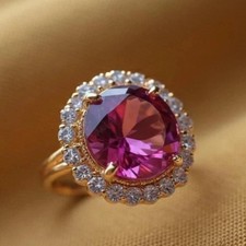 Anello in oro giallo massiccio