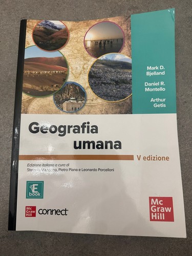Geografia umana edizione - geografia, v
