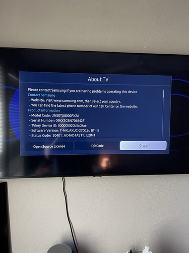 Samsung series smart - 50”,