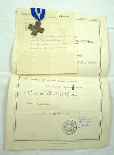 Diplomi militare ww2 croce - diplomi,