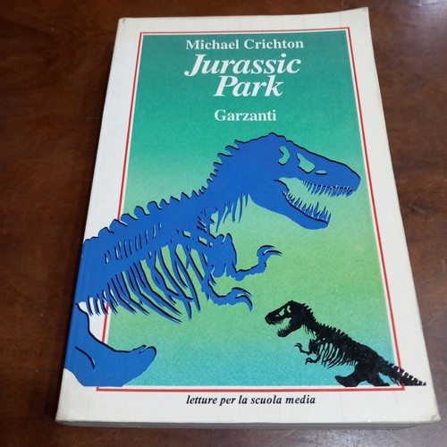 Libro jurassic park - jurassic, letture