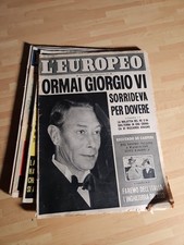 L'europeo Settimanale D'epoca Vintage Magazine Italy Lotto 8 Composizione 5 Pz