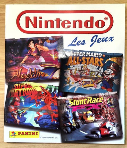 Album officiel panini - officiel, nintendo