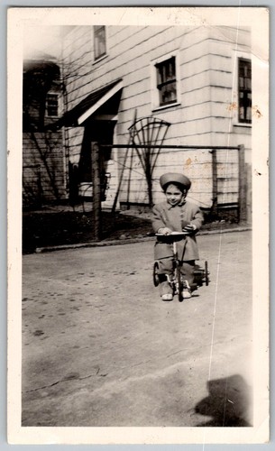 Cappello vintage snapshot - b&w,