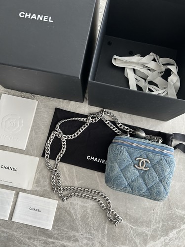 Chanel denim trapuntato - chanel,