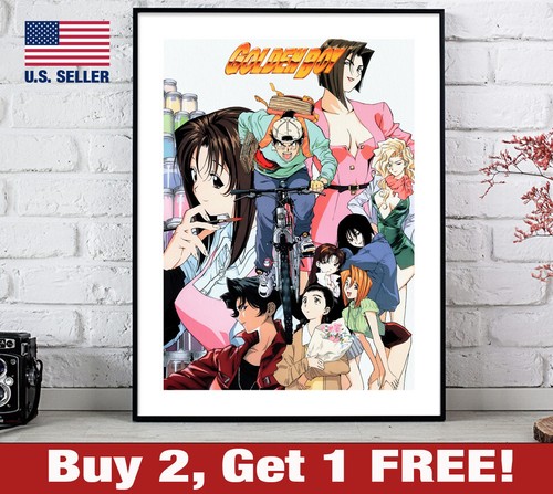 Poster stampa manga golden boy - poster,