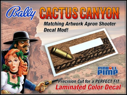 Bally cactus canyon pinball - bally,