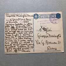 A) Franchigia posta militare 3550 Sicilia 2° genio compagnia idirici 