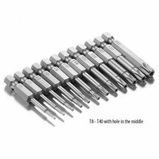 12 pezzi S2 cacciavite Torx