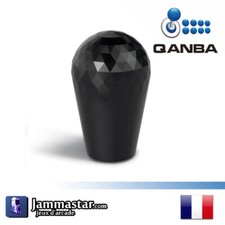 Poignée joystick Qanba - Prizm Poire - Bat Top - Noire - Black