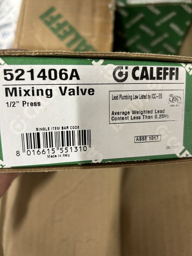 Nuova valvola miscelazione - valvola,