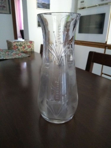 Vaso porta fiori cristallo - porta, in