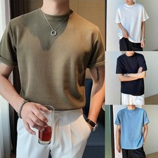 T-shirt uomo tinta unita