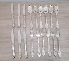 18 Posate Vintage  Placcate