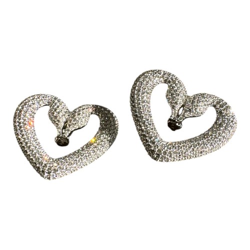 Orecchini swarovski una clip - orecchini,