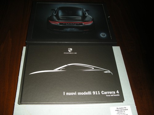 Porsche box brochure - box,