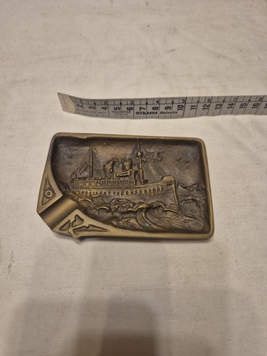 Vintage posacenere bronzo - vintage,