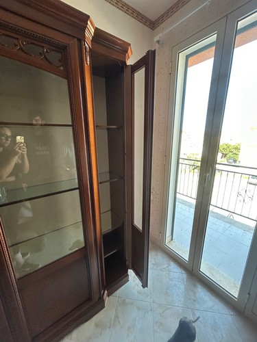 Vetrina legno massello - vetrina,