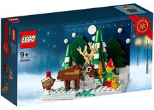 LEGO 40484 WINTER SANTA YARD