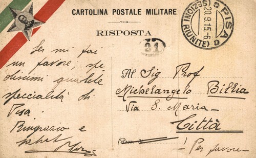 Ww1 wwi propaganda cartolina - ww1,