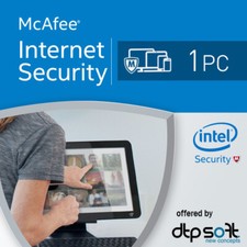 McAfee Internet Security 2025 1 dispositivo 1 PC 1 anno 2024 PC EU KEY IT EU