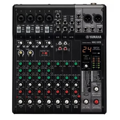 Yamaha mg10x mixer - cv,