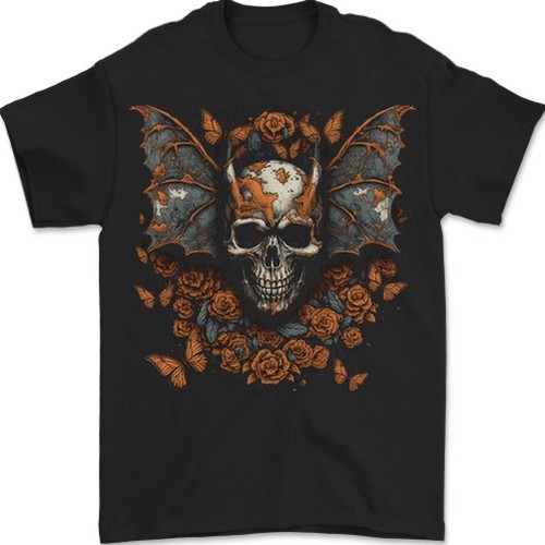 Demonic pipistrello teschio - demonic,