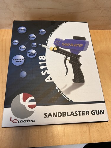 Pistola sabbiatrice lematec - sabbiatrice,