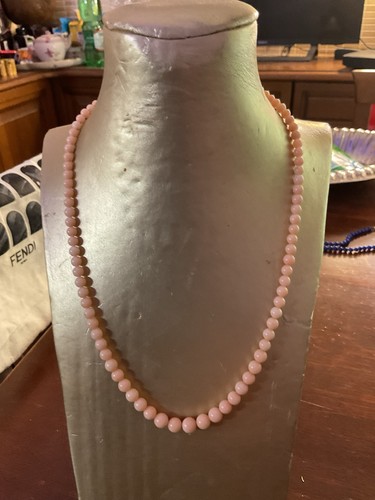 Collana corallo pelle - collana,