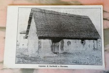 CAPANNA DI GARIBALDI A RAVENNA  FOTOCARTOLINA POSTALE 1910 ca. - NON VIAGGIATA-