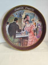 Coca Cola Vassoio Rotondo Vintage