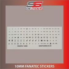 Adesivi Fanatec 10mm