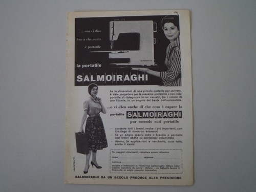 Advertising pubblicità 1959 - advertising,