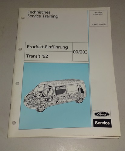 Ford transit introduzione - '92,