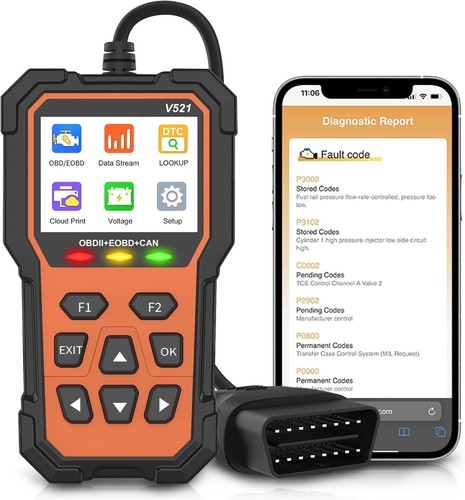 V521 obd2 diagnosi - v521,