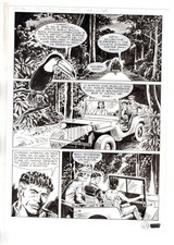 Mister No - Black lagoon - p.60 - Di Vitto - Tavola Originale  - 2006