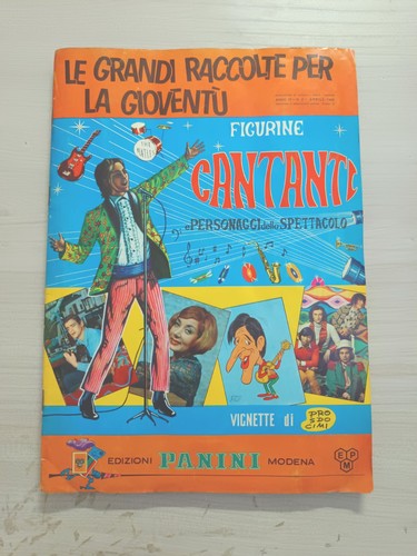 Album figurine panini - figurine, cantanti