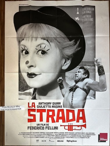 Affiche cinéma strada - la,