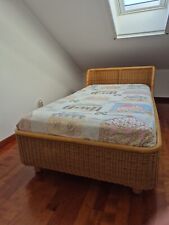 letto 1 piazza e mezzo All'italiana Gervasoni In Vimini Completo Di Rete A Doghe