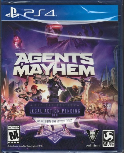 Agents mayhem ps4 nuovo - agents, of