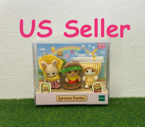 Sylvanian families hamburger - sylvanian,