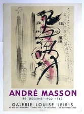 André MASSON, Galerie Louise
